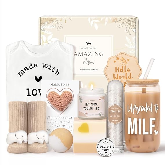 New Mom Gifts for Women, Pregnancy Gifts for New Parents Expecting Mom,Baby Shower Gifts for Mom to Be, First Mothers Day Gift Ideal