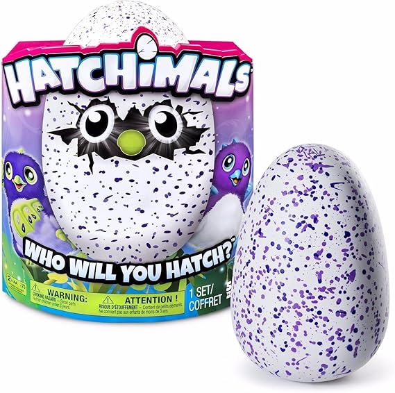 Hatchimal Draggle purple/blue