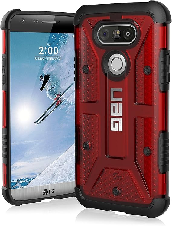 URBAN ARMOR GEAR [UAG] LG G5 Feather-Light Composite [Magma] Military Drop Tested Phone Case
