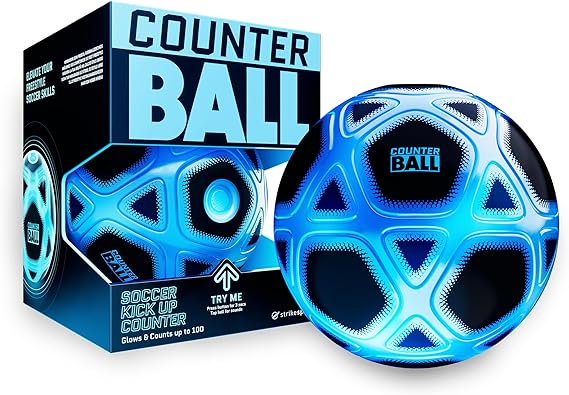 strikesphere SBCB1A-SS-AMAZDE Football Toys, Blue and White, One Size