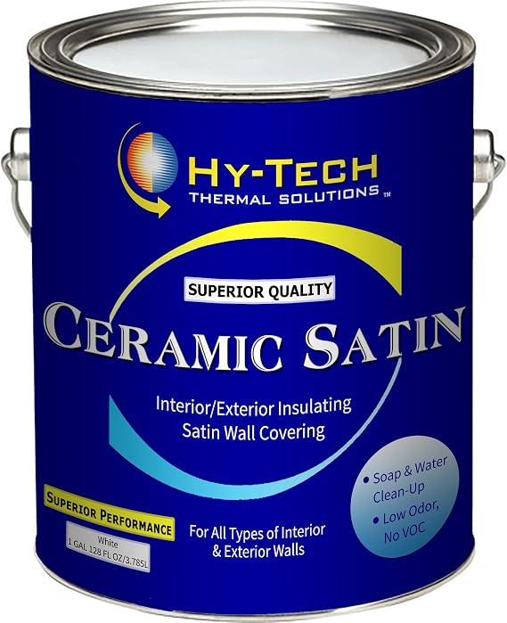 Insulating Ceramic Satin Paint - 1 Gallon