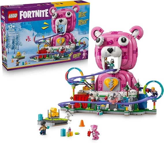 LEGO Fortnite Rave Cave 77082 | Building Toy, Boys & Girls, Ages 12+, Display & Play Model for Fans, W/ 6 Minifigures, 1,963 pieces, Gift for Gamers