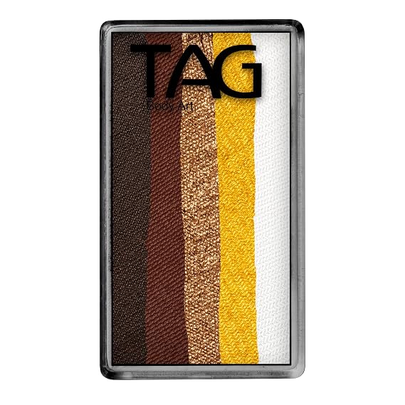 TAG Face and Body Paint - 1 Stroke Split Cake 30g - Golden Earth
