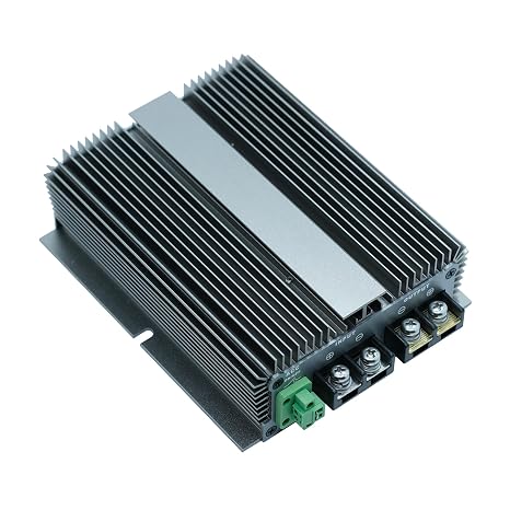 12V 24V to 56V 10A 560W DC to DC Charge 48V Battery Converter for Flooded, Gel, AGM, and Lithium, Using Charging in RVs, Vehicles, Boats, Yachts with Acc Ignition