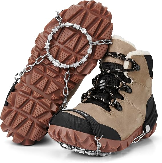 Yaktrax Diamond Go All Surface Traction Cleats for Walking on Ice and Snow