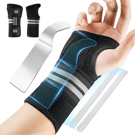 Carpal Tunnel Wrist Brace, Night Support for Right Hand