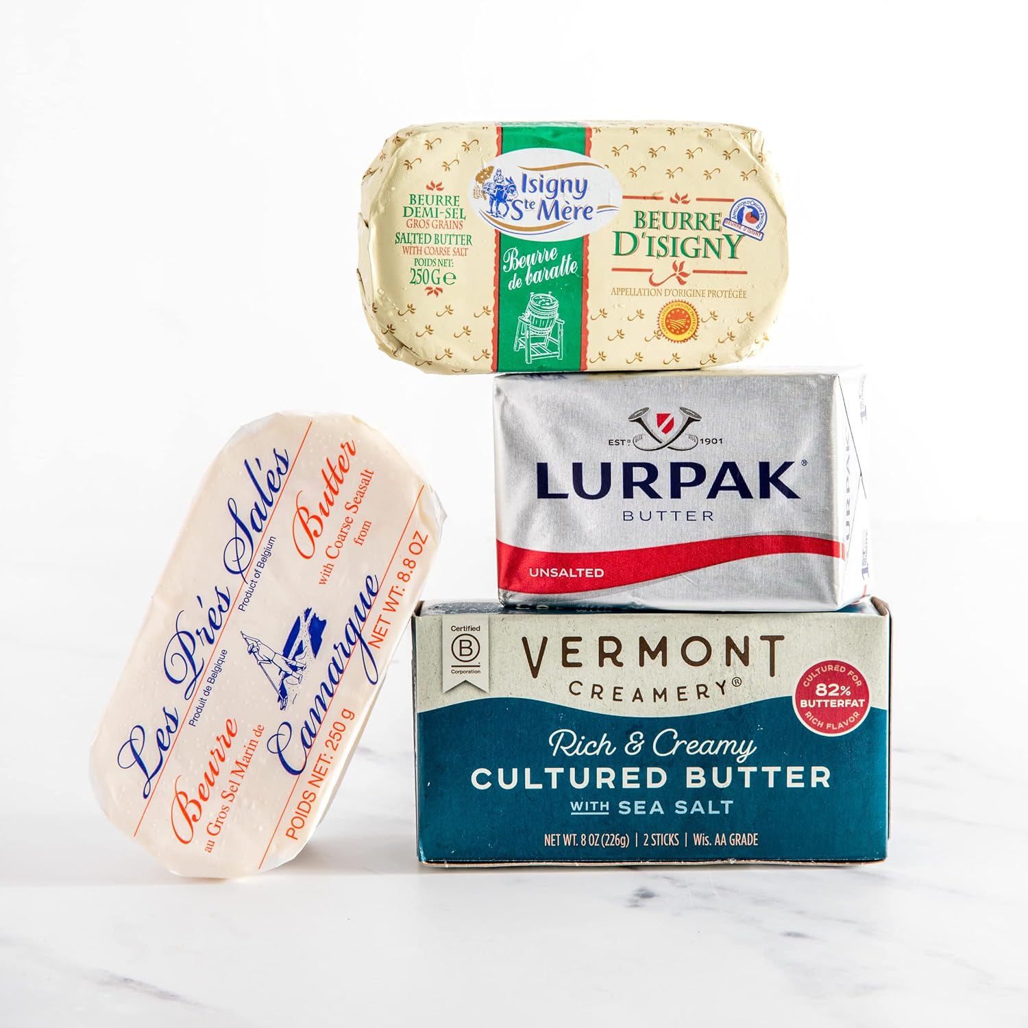 igourmet Butters of the World Assortment - Butter Connoisseurs Variety - International Butter Assortment
