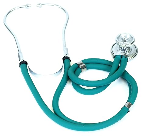 Primacare CSDS-9295-FG Sprague Rappaport Stethoscope, 22 in. Tubing, Frosted Glacier (Pack of 25)