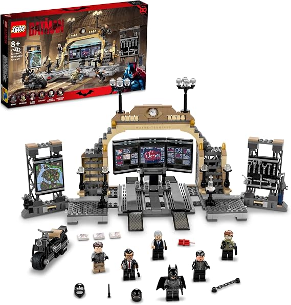 LEGO® DC Batman™ Batcave™: Riddler™ Karşılaşması 76183 – Süper Kahraman Seven Çocuklar İçin GOTHAM CITY™ Batcave Yaratıcı Oyuncak Yapım Seti (581 Parça)