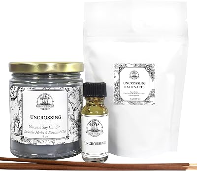 Uncrossing Spell Kit | Curses, Hexes, Spells, Jinxes & Negative Energy Rituals | Wiccan Pagan Hoodoo Conjure