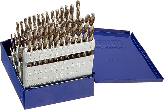 Irwin Tools Irwin Industrial Tools 60136 General Purpose Metal Index Drill Bit Set, 13-Piece