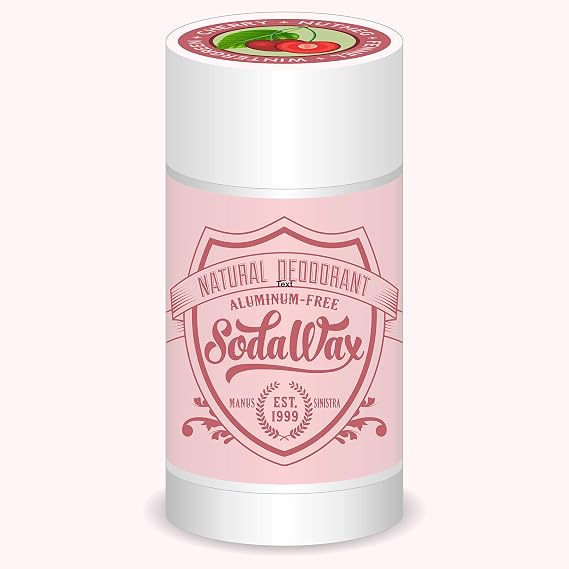 AloelujahTM Baking Soda-Free Natural Deodorant CHERRY PITS (3.3oz/93g) Any 3 Items SHIP FREE