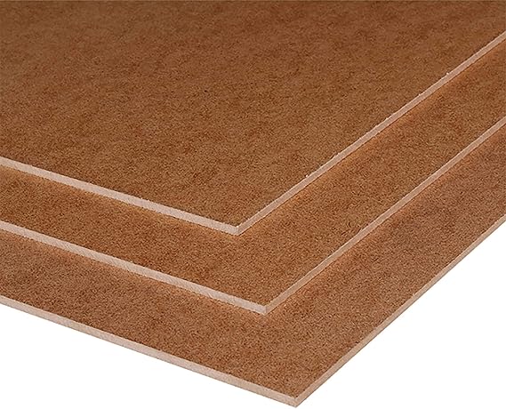 Custom Size 1/8 inch Thick Hardboard Tempered Panel (24" X 24" (1 PC))