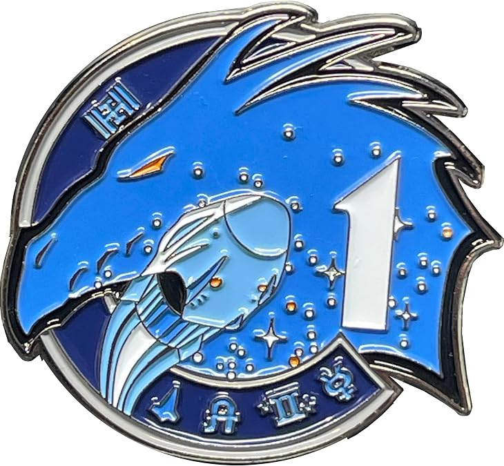 BL16-015 SpaceX Crew Dragon Mission 1 Mission One patch PIN NASA Crew-1 Space X