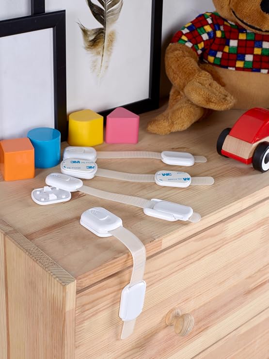 Kidkid High Security Drawer and Cabinet Lock 5 Pieces