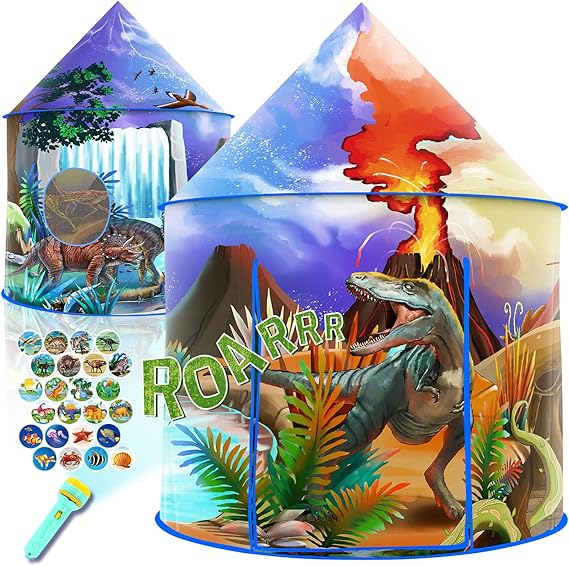 Dinosaur Discovery Kids Play Tent an Extraordinary Adventure Dinosaur Tent, Pop Up Tent for Kids, Dinosaur Toys for Kids Gift for Girls & Boys, Outdoor and Indoor Tents for Kids