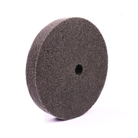 6 Inch Fiber Buffing Wheel,7P Hardness Fiber Polishing Wheel,180# Quick Changed Replacement Pad for Bench Buffer/Bench Grinder Machine Polishing Stainless Steel