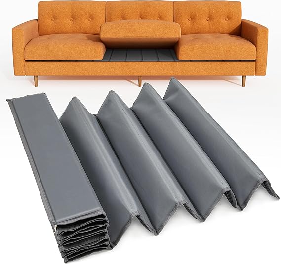 Amyracel Heavy Duty Couch Cushion Support Board to Fix Sagging Sofas, 24 x 96 Thick Wood Sofa Cushion Support Board, Foldable Deep Couch Supporter Replacement Stuffing Under Couches