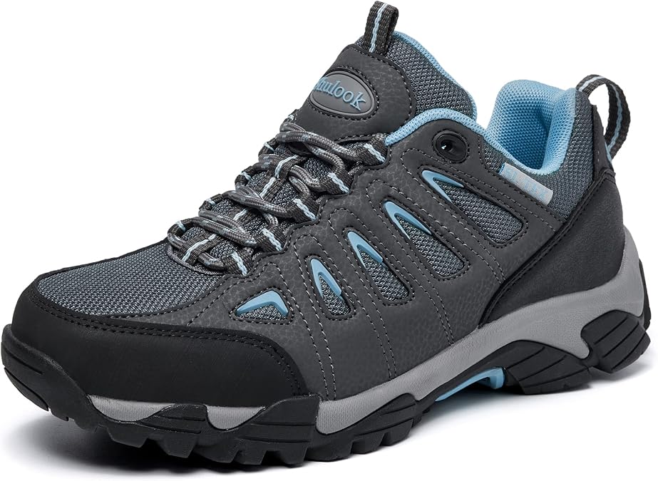 SHULOOK Women's Waterproof Lightweight Hiking Shoes
