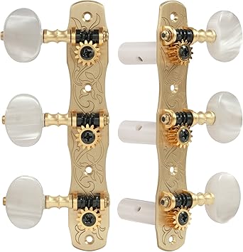 Gotoh Classical Guitar Tuners, with Pearloid Knobs