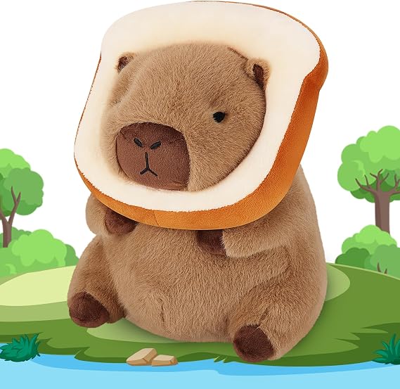 Achwishap Capybara Plush, 12 Brown Capybara Stuffed Animal Plush Toys