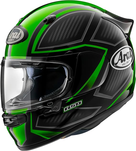 Arai Astro GX SPINE Motorcycle Helmet, Full Face, Green, 22.4 - 22.8 inches 57 - 58 cm