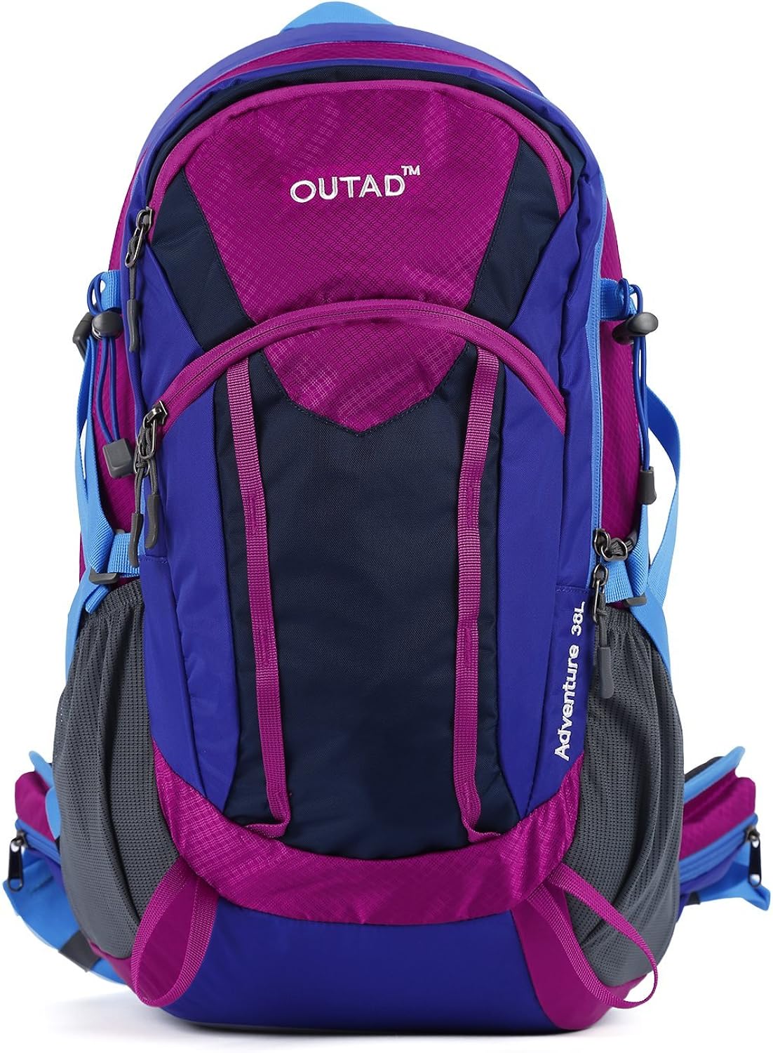 OUTAD Hiking Daypack 40L Waterproof Internal Frame Backpack Hiking Backpack for Outdoor Hiking Travel