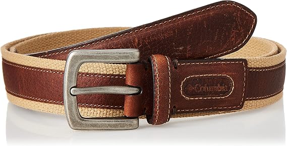 Columbia Mens Everyday Comfort Casual Fabric Belt