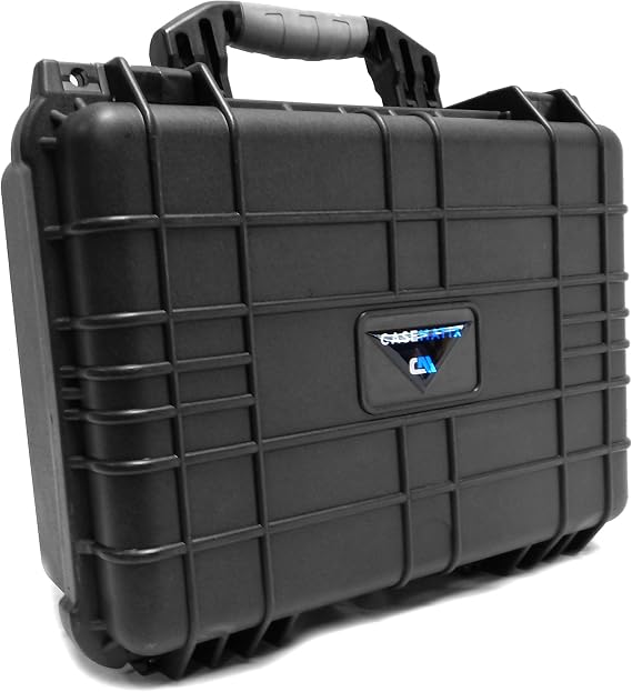 CASEMATIX 16 Inch Travel Carrying Case 16 inch for Mixer Controller Compatible with Behringer Xenyx 1202fx, Q802usb, 1002fx, Qx1002usb, Q1002usb, Qx602mp3 and More, Includes Case Only
