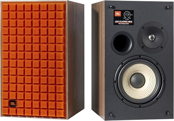JBL L82 Classic MKII Bookshelf Speaker - Pair (Orange)