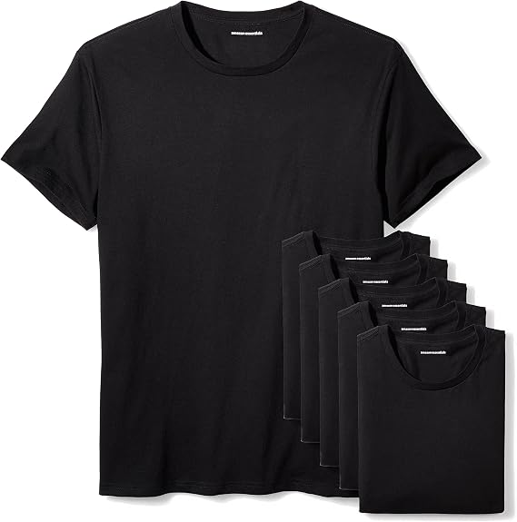 Amazon Essentials Men's Crew Neck Vest 6 Pack