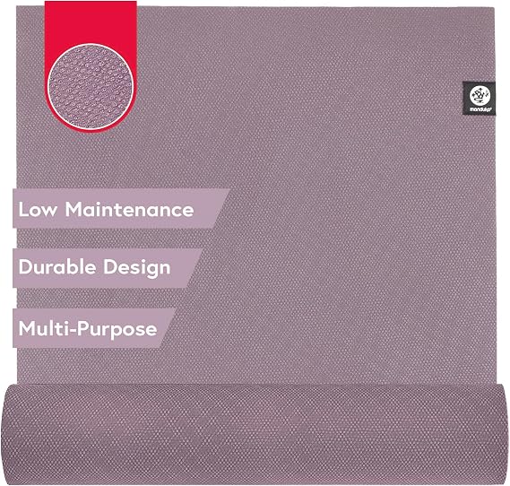 Manduka X Yoga Mat - Easy to Carry, For Women and Men, Non Slip, Cushion for Joint Support and Stability, 5mm Thick, 71 Inch (180cm)
