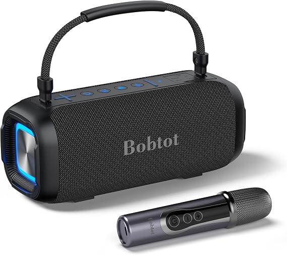 Portable Karaoke Machine for Adults, Speaker with Microphone