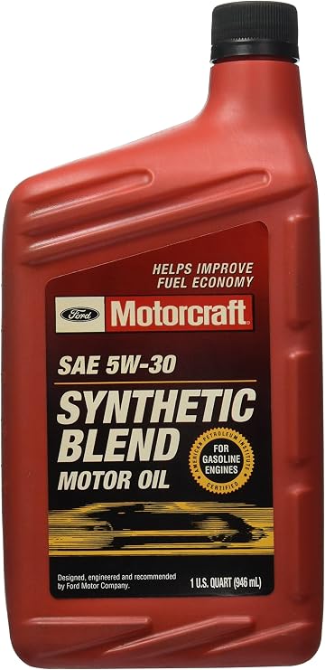 Motorcraft XO5W30QSP Premium Synthetic Blend Motor Oil