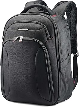 Samsonite Xenon 3.0 Slim Laptop Backpack, 1680D Ballistic Polyester, Fits 15.6 Laptop, TSA Compatible, Air Mesh Back Padding, Tablet Pocket, Smart Sleeve, Quick Stash Pocket, Durable & Lightweight