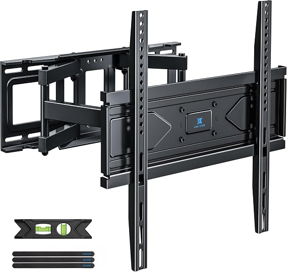 USX STAR UL Listed Full Motion TV Wall Mount Bracket 40 50 55 65 inch TVs
