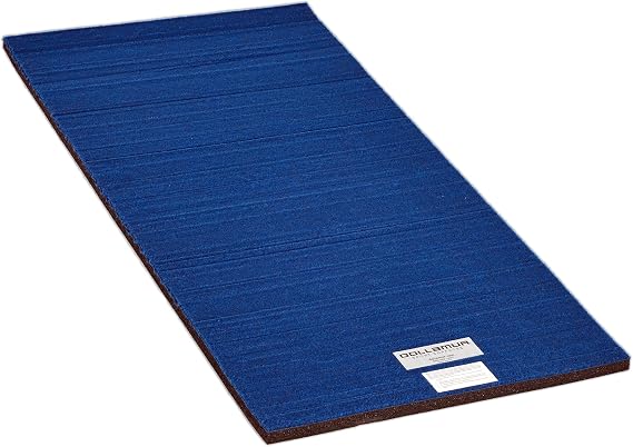 Dollamur 3'x6'x1-3/8" Gymnastics Mat, Carpeted Mat for Tumbling and Cheerleading