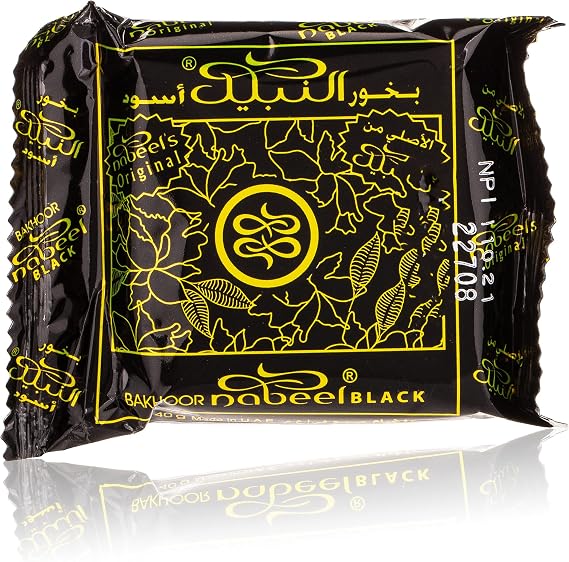 Bakhoor Nabeel Black Incense 40gm by Nabeel