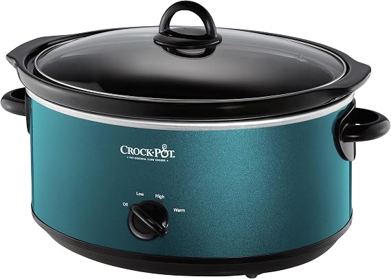 Clockpot Manual 7 Quart Slow Cooker Turquoise