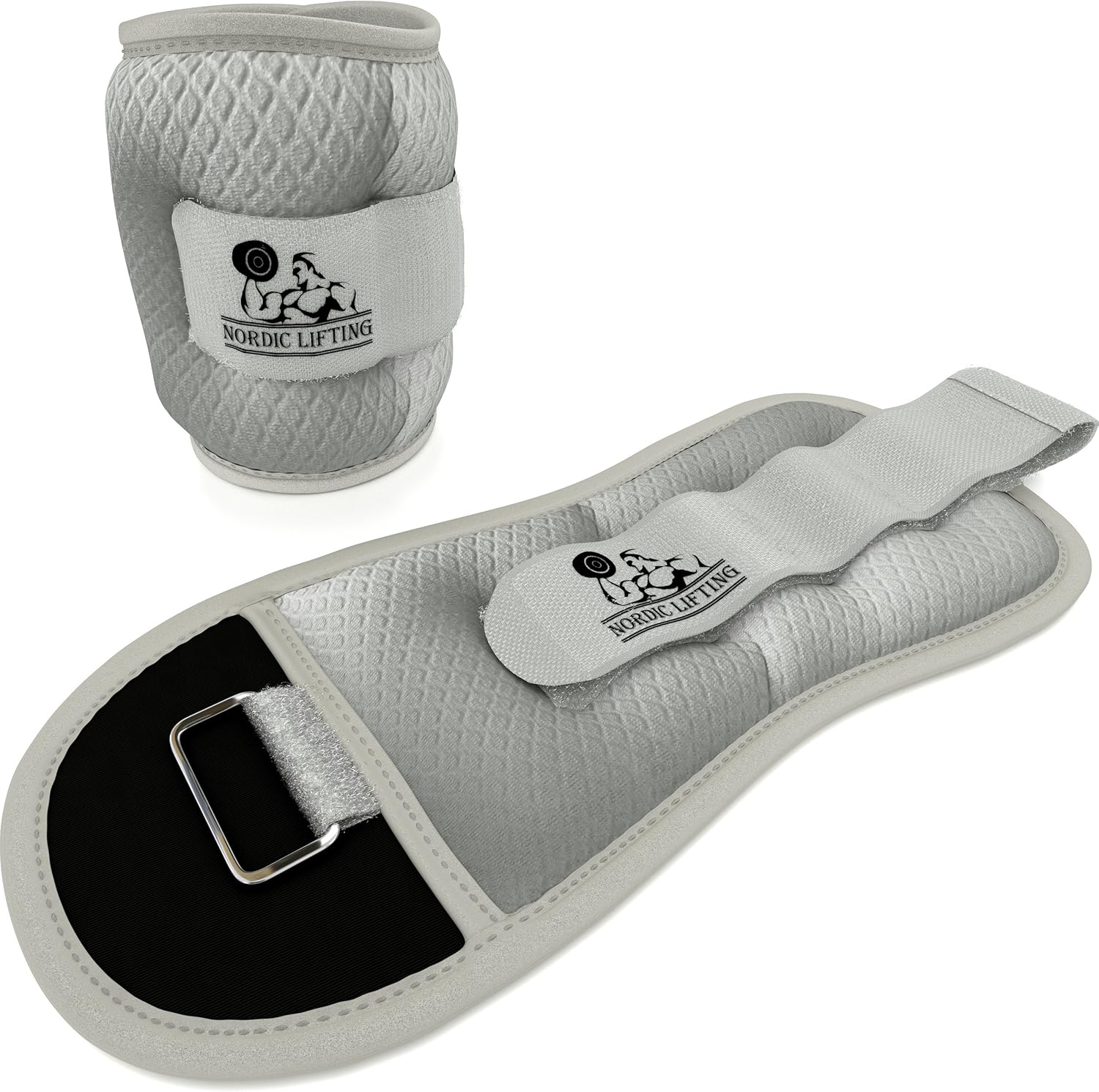 Ankle/Wrist Weights (1 Pair) for Women, Men and Kids - Fully Adjustable Weight for Arm, Hand & Leg - Best for Walking, Jogging, Gymnastics, Aerobics -