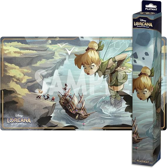 Ravensburger Disney Lorcana TCG Playmat - Tinkerbell - Computer Desk Mouse Mat Accessories