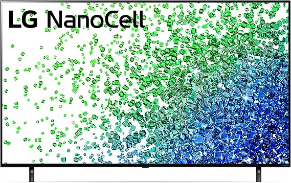 LG NanoCell 80 Series 50 Alexa Built-in 4k Smart TV (3840 x 2160), Refresh Rate 60Hz, AI-Powered 4K Ultra HD (50NANO80UPA, 2021)