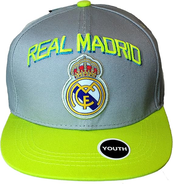 Youth Size Real Madrid Authentic Official Licensed Product Soccer Cap