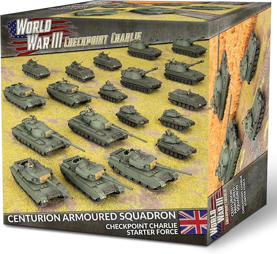 Flames of War - Team Yankee - Centurion Territorial Armoured Squadron - Plastic