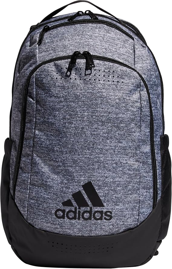 adidas Defender Sports Backpack with Shoe Compartment, Soccer Bag