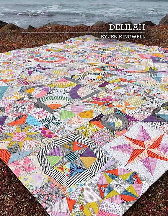 Delilah Quilt Pattern by Jen Kingwell Designs