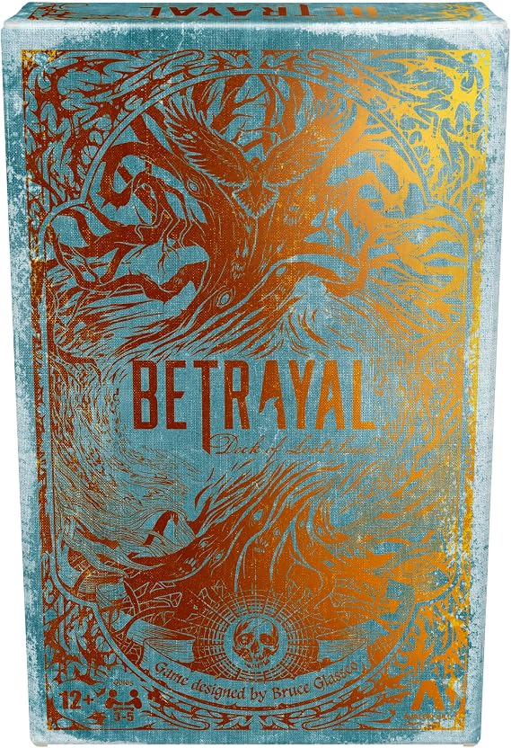 Hasbro Gaming Betrayal Deck of Lost Souls Card Game | Tarot-Inspired Secret Roles Game | Ages 12 and Up | 3 to 5 Players | 20 Mins. Avg. | Cooperative Strategy Games