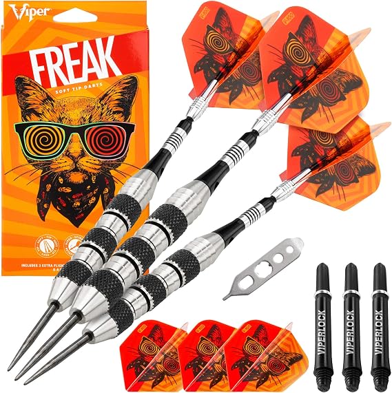 Viper "The Freak" Steel Tip Darts, 22 Grams