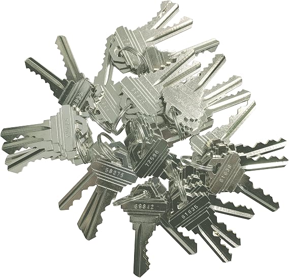 40 Pieces SC1/SC4 Compatible Pre-Cut Keys 5 Pins 10 Sets of 4 SC Keys