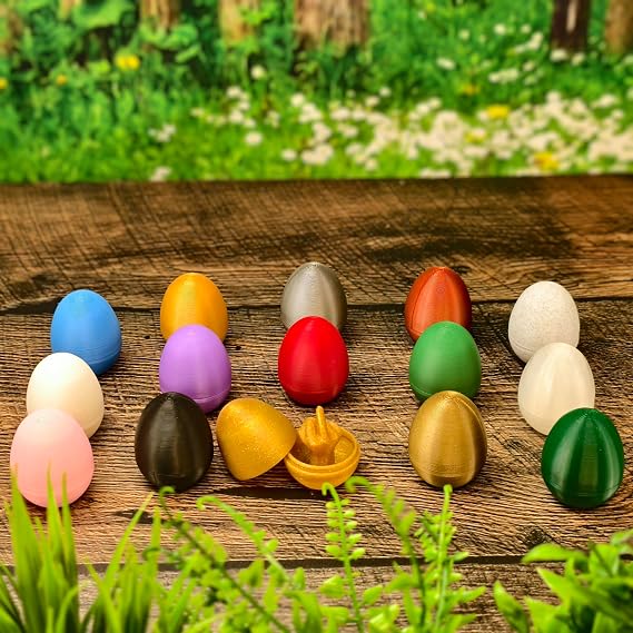 MunnyGrubbers - 15 Pack Middle Finger Easter Egg - Snap Fit - Adult Easter Basket & Gifts - Multicolor and Unique Designs - Novelty Gag - Funny Joke Prank Gift - (Combo A)
